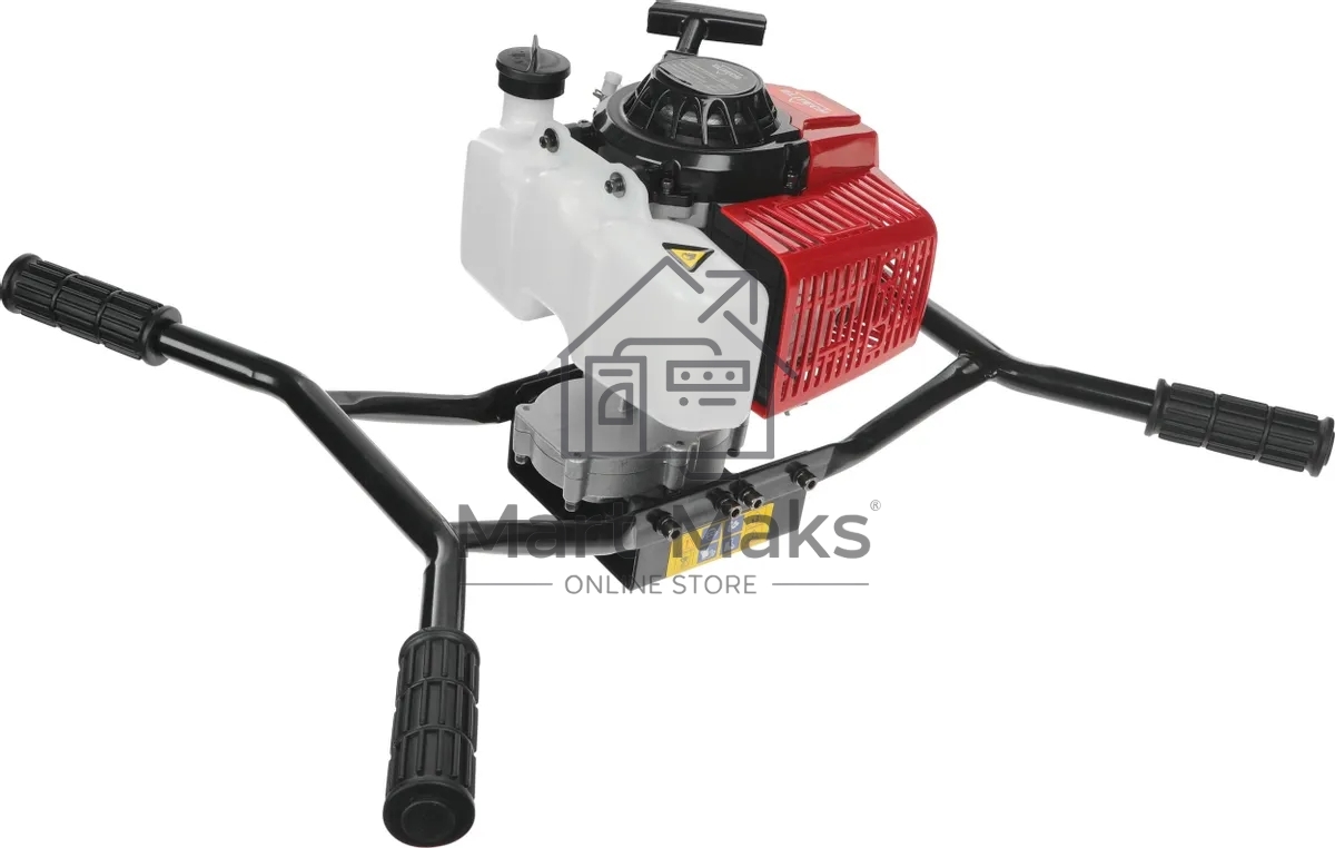 Мотобур Elitech БМ 70Н бытовой 2-х такт. 3.3л.с. 70см3 7500об/мин (177994)