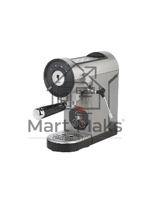 Кофеварка рожковая LEONORD LE-1749 (108134) черный/стальной, исп. кофе - молотый, 0,8 л, 1360 Вт, 20 бар