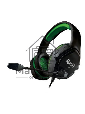 Игровая гарнитура Smartbuy (SBHG-9760) RUSH ASPID черный/зеленый