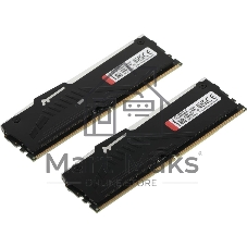 Оперативная память Kingston Fury Beast, DDR5, 32GB (2x16GB), 5200MHz, CL40, DIMM, с радиаторами, RGB, черный