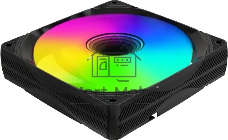 Вентилятор для корпуса Bloody BD-CF120ARGB1 ARGB черный, 120 мм, 1600 об/мин, 26 дБ, 4 pin