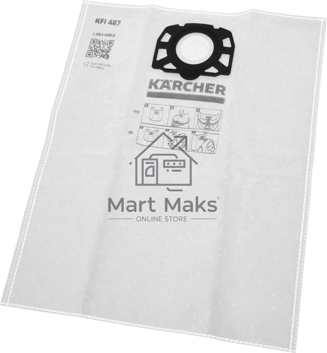 Строительный пылесос Karcher WD 5 V-25/5/22 желтый, 1100 Вт, уборка сухая/сбор воды, пылесборник мешок/контейнер, 25 л