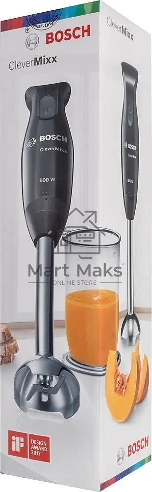 Блендер Bosch MSM2610B, погружной, черный