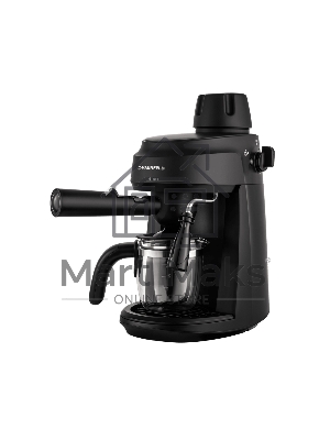 Кофемашина рожковая Maunfeld MF-733BK черный, исп. кофе - молотый, 0.24 л, 870 Вт, 4 бар