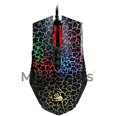 Мышь проводная A4Tech Bloody A7 черный, 4000 dpi, USB, кнопки - 8