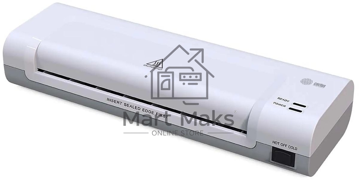 Ламинатор Cactus CS-LAB-D2 белый A4 (70-125мкм) 28см/мин (2вал.) лам.фото