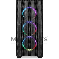 Компьютер IRU Tactio 520B6GP TWR Ryzen 5 7600 (3.7) 32Gb SSD 1Tb RTX 5060TI 8Gb FreeDOS GbitEth 750W черный (RUS) (2130961)