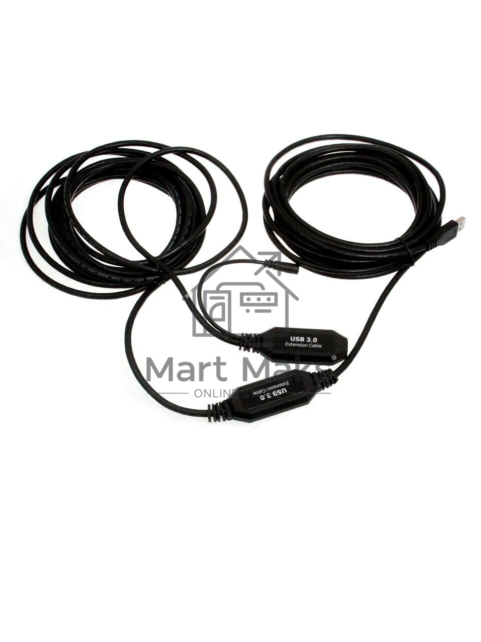 Кабель-адаптер USB3.0-repeater, удлинительный активный <Am-->Af> 10м VCOM <CU827>
