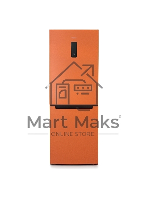 Холодильник Бирюса Б-T920NF оранжевый двухкамерный 210/100 л морозилка снизу, No Frost