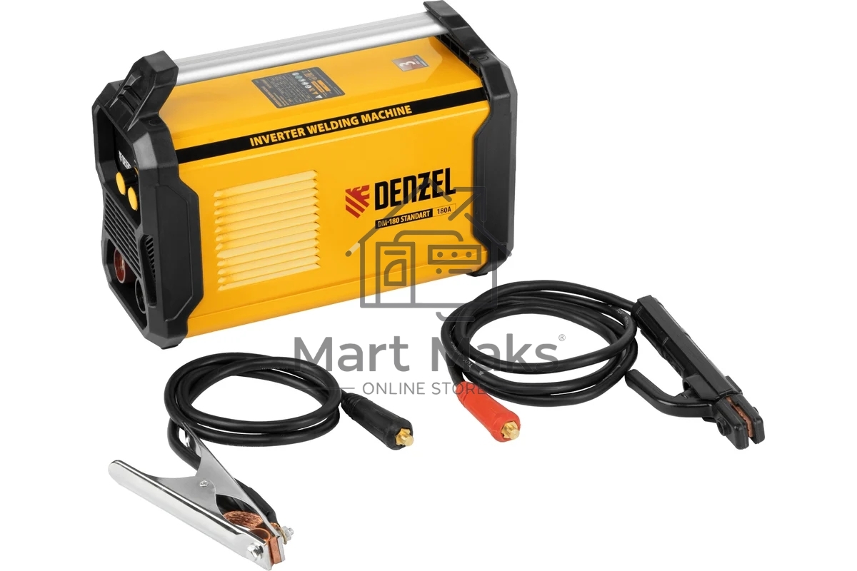 Аппарат инвертор. дуговой сварки DM-180 Standart, 180 А, ПВ 60% Denzel