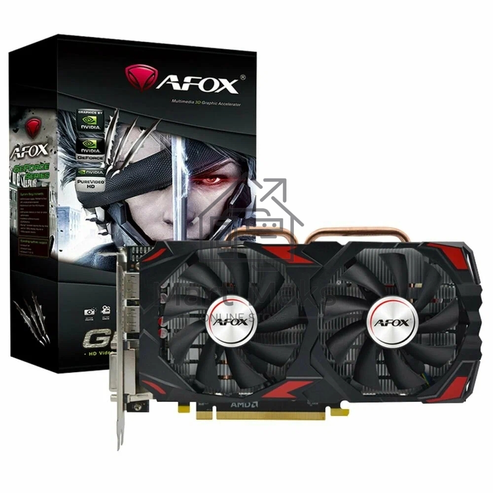 Видеокарта AFOX RX 580 8GB GDDR5 256Bit HDMI 3xDP RTL