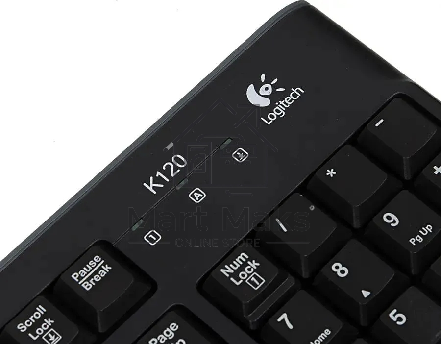 Клавиатура Logitech K120 EER проводная, USB, черный