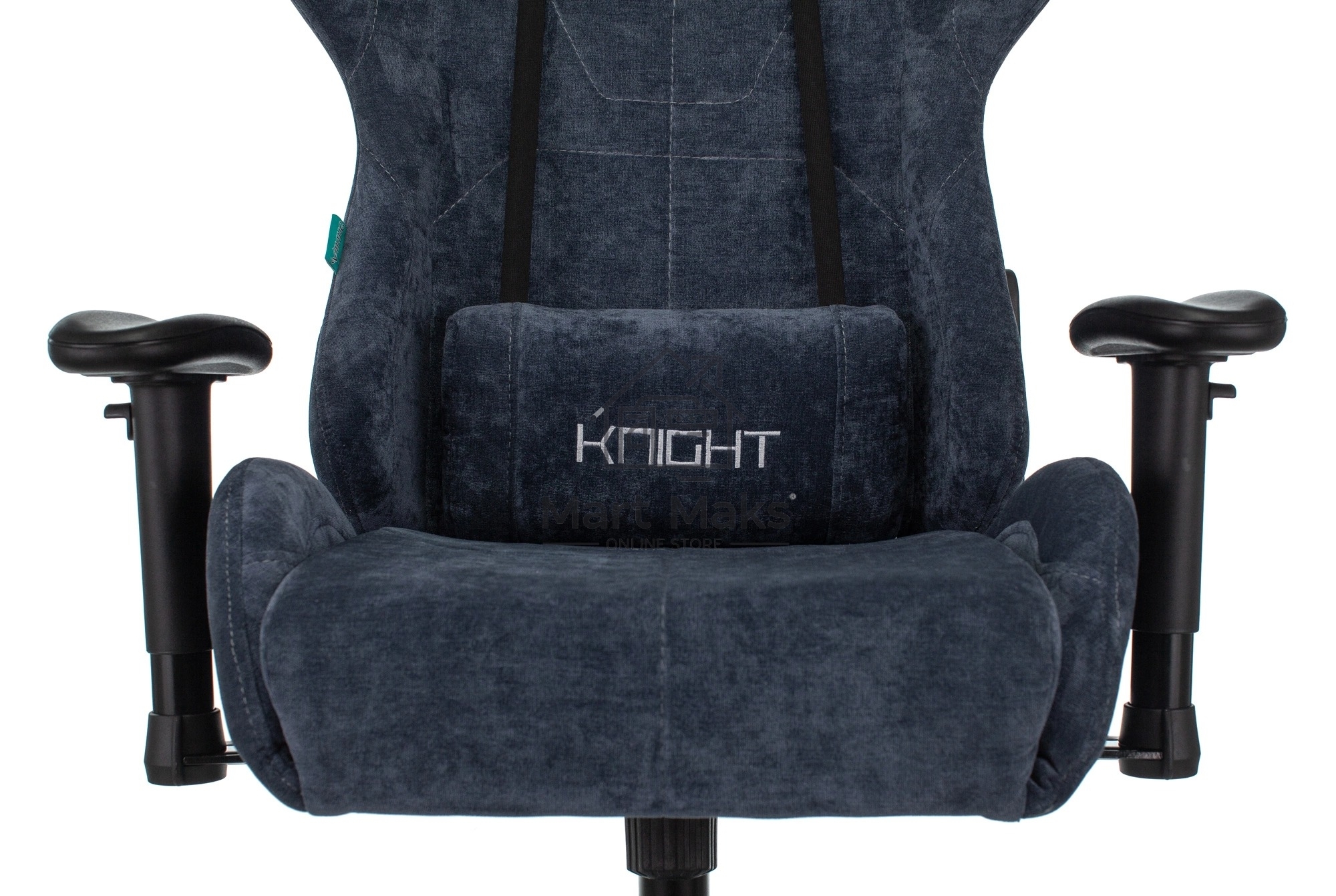 Кресло игровое Бюрократ VIKING KNIGHT LT27 FABRIC синий крестовина металл/пластик