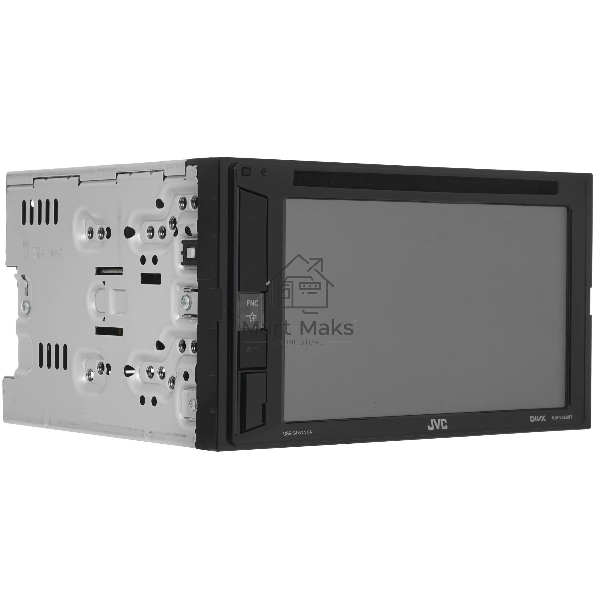Автомагнитола CD DVD JVC KW-V250BTM 2DIN 4x50Вт