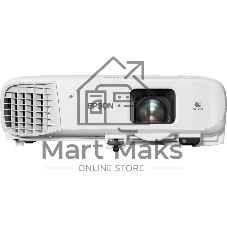 Проектор Epson EB-982W белый (LCD, 1280×800, 4200Lm, 16000:1, 3.1 kg)