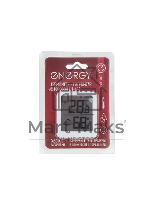 Термометр-гигрометр цифровой Energy EN-649 (110829)
