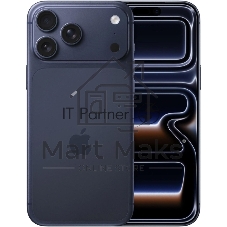 Смартфон Apple iPhone 17 Pro Max A3526 12Gb, 512Gb, темно-синий