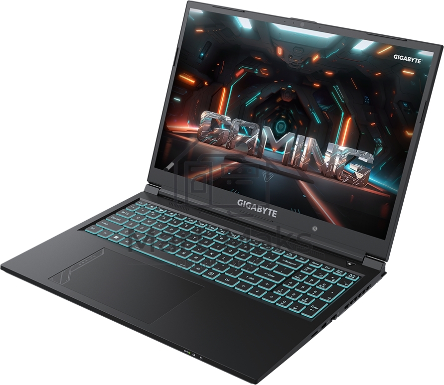 Ноутбук Gigabyte G6 черный KF-H3KZ854KD Core i7 13620H 16Gb SSD1Tb NVIDIA GeForce RTX4060 8Gb 16