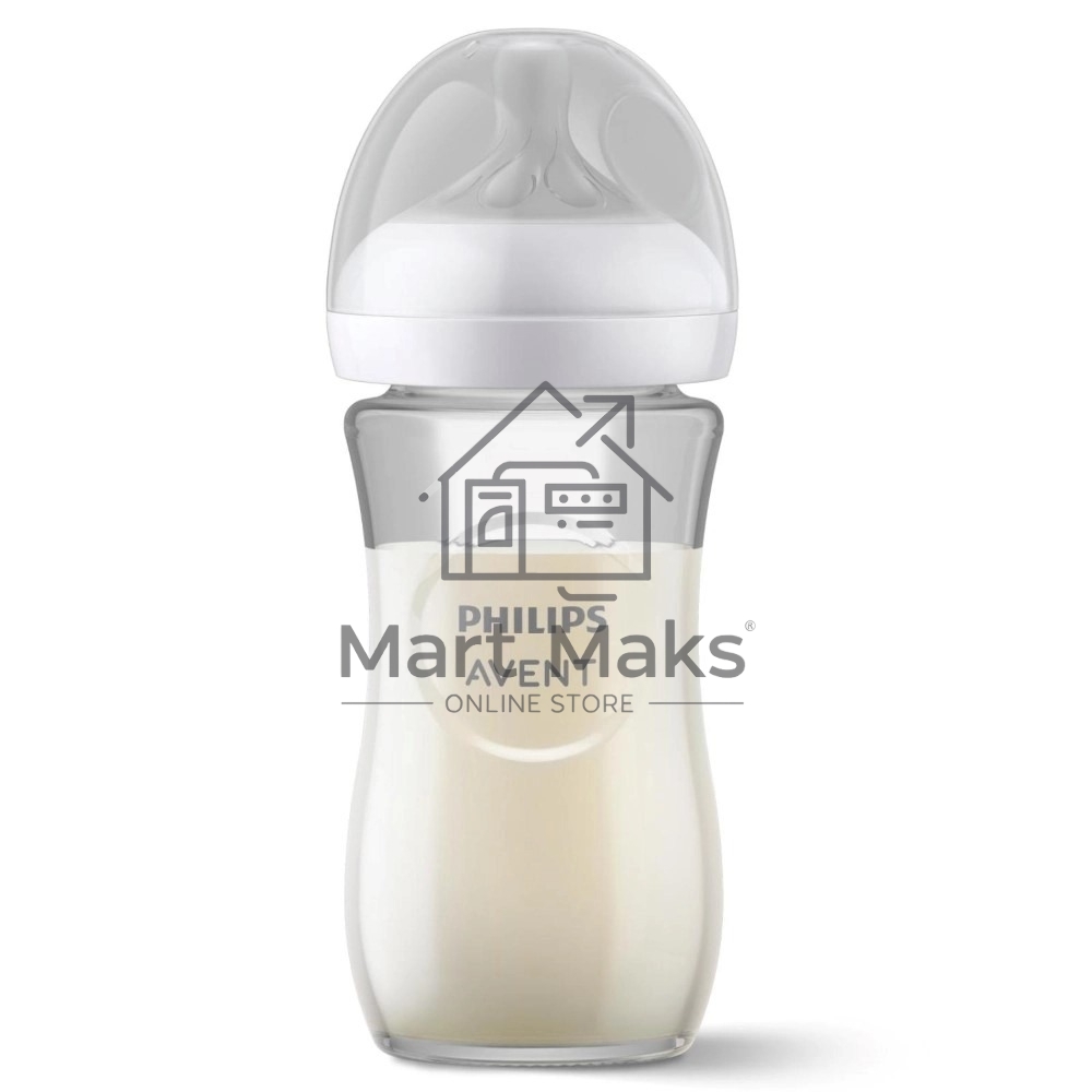 Бутылочка для кормления Philips SCY933/01 Avent NATURAL Response 250 мл, 1 шт, стекло