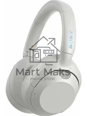 Гарнитура накладные Sony WH-ULT900N белый беспроводные bluetooth оголовье (WHULT900N/W)