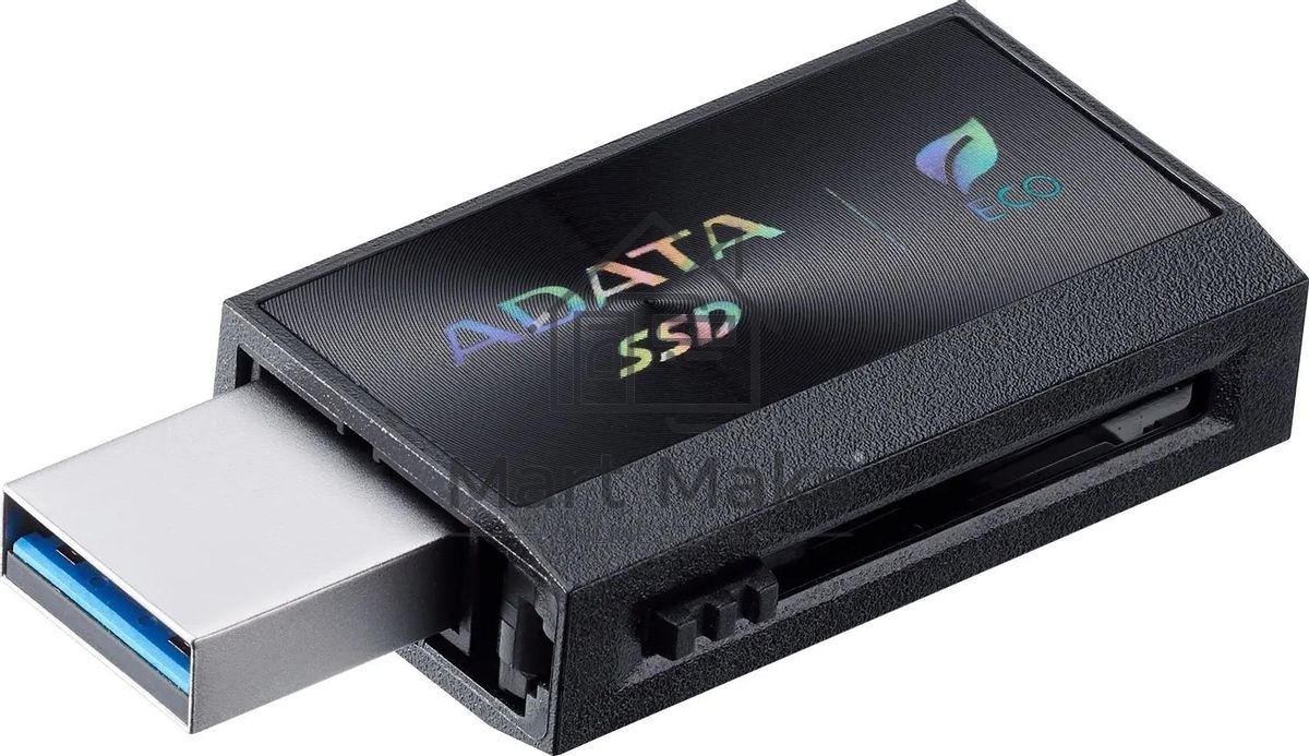 Накопитель SSD A-Data SC730 USB3.2 Gen2 512GB SC730-512G-CACTI черный