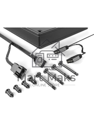 Вентилятор для корпуса ID-COOLING AS-120-ARGB-K TRIO (3 pcs, 120мм, 2000rpm, 58.0 CFM, 27.2 дБ, PWM 4-pin, ARGB, черный) (AS-120-ARGB-K TRIO)