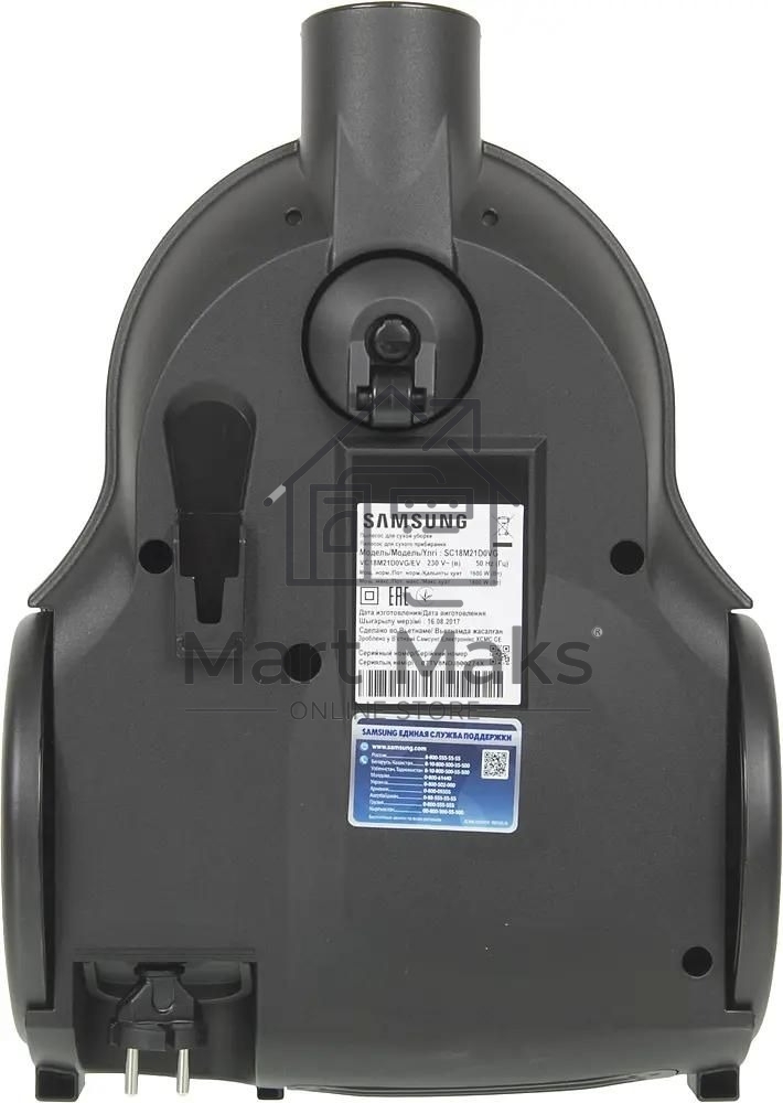 Пылесос Samsung VC18M21C0VN/EV зеленый/черный, 380/1800 Вт, уборка сухой, пылесборник контейнер 1.5 л