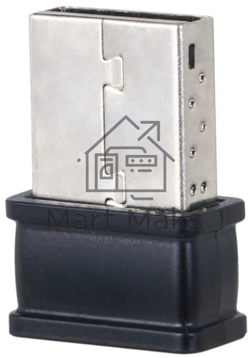 Сетевой USB-адаптер Dahua DH-NC300/Wi-Fi 2.4 ГГц 802.11AX 300M/MU-MIMO/USB 2.0/Plug & Play/черный (DH-NC300)