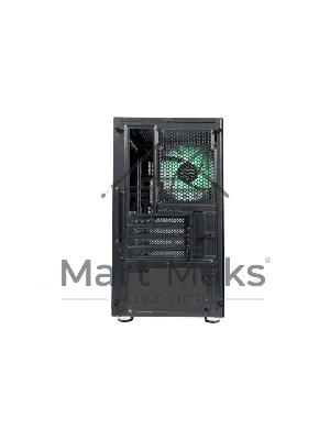 Компьютерный корпус mATX Eurocase M08 ARGB черный без БП закаленное стекло USB 3.0