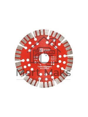 Диск алмазный Turbo Segment (125х22.23 мм) Expert