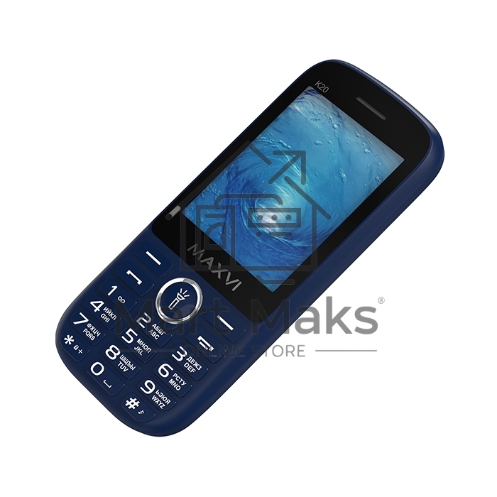 Мобильный телефон Maxvi K20 синий