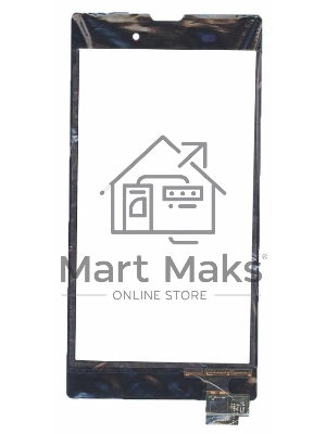 Сенсорное стекло (тачскрин) для Sony Xperia T3, черное