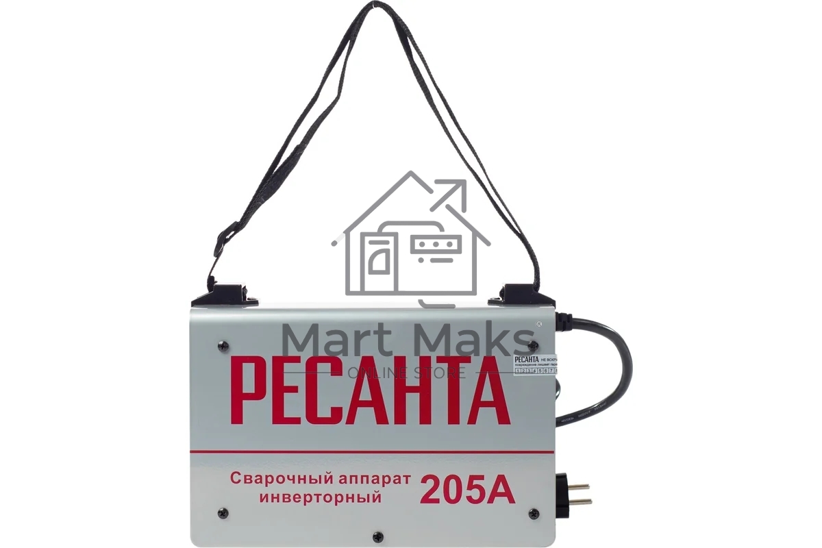 Сварочный аппарат Ресанта САИ205 инвертор ММА DC 7.3кВт