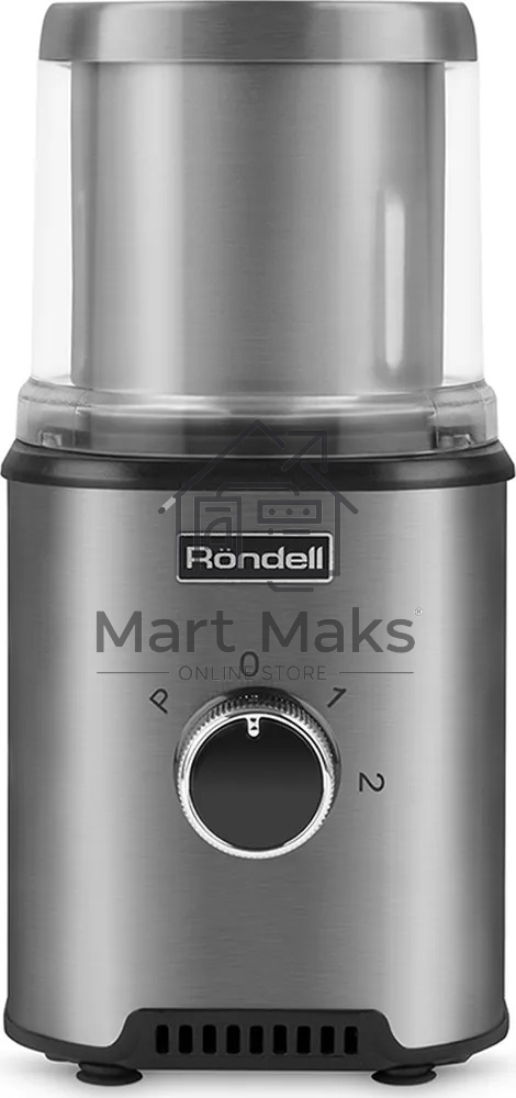 Кофемолка Rondell RDE-1150 (MC) серебро/черный