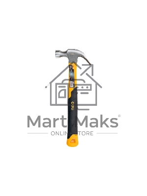 Молоток-гвоздодер Deli DL5001 250 гр Фибергласовая рукоять