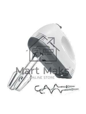 Миксер CENTEK CT-1111 белый/серый