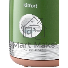 Чайник электрический Kitfort KT-6110 1.7л. 2200Вт зеленый (корпус: нержавеющая сталь)