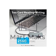 USB-концентратор Vention TOOHB, USB Type-C, USB/HDMI/SD/XD/CF/MS/TF,USB Type-C