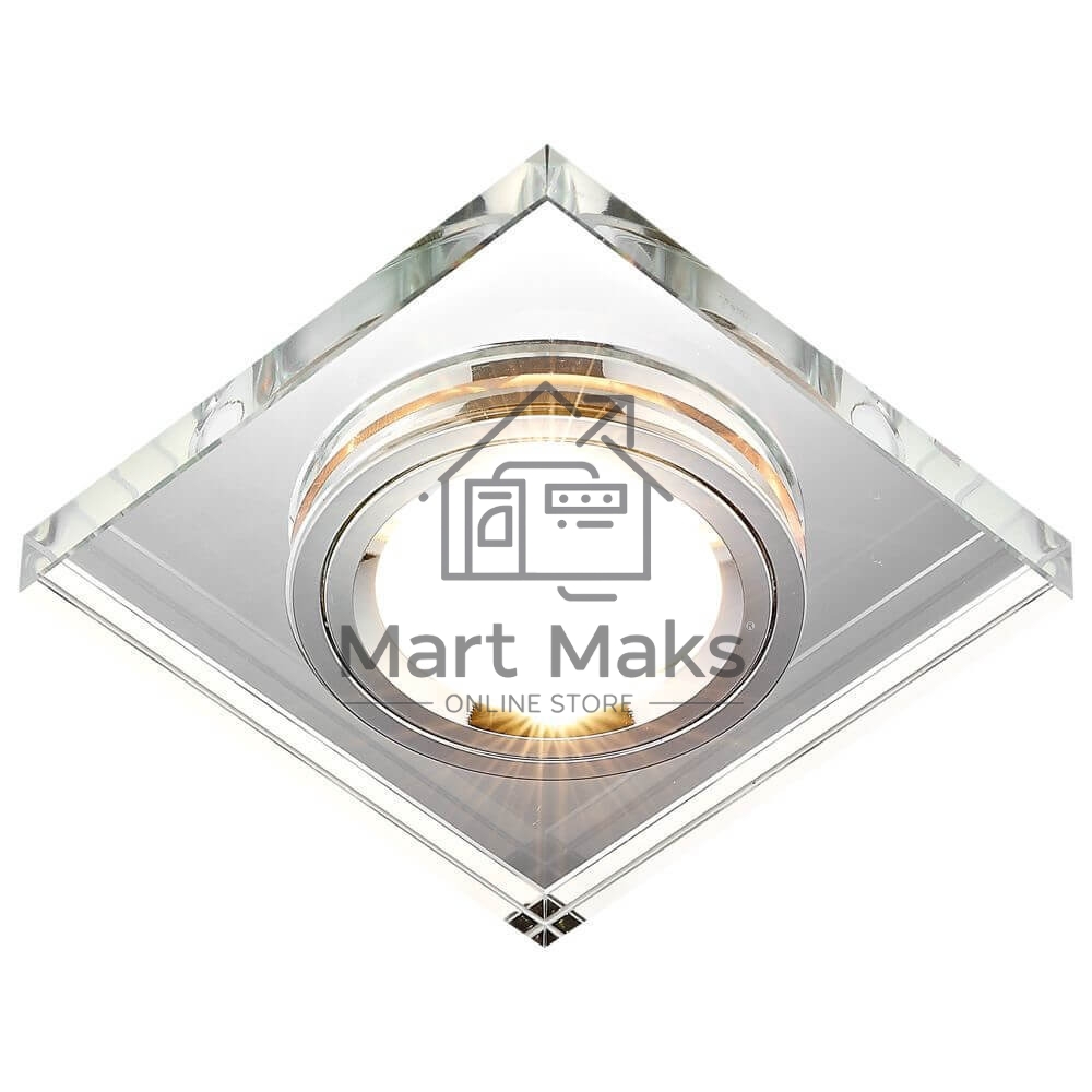 Встраиваемый точечный светильник Ambrella Light 8170 CL хром MR16 D90 mm