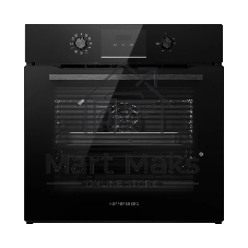 Духовой шкаф Kuppersberg HM 628 Black 11, High-Tech, 70 л, комбинированное управление, дисплей, таймер, 11 режимов, макс. температура 250 градусов, гриль, телескопические направляющие (на 1 уровень), энергоэффективность А, цвет черный, цвет фурнитуры черный