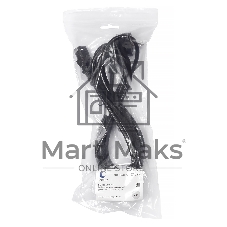 Кабель питания компьютера Cabeus PC-186-VDE-1.0-3M (Schuko+C13) (3x1.0), 3 м