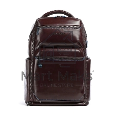Рюкзак мужской Piquadro Blue Square CA6592B2BM/MO, кожа, красное дерево