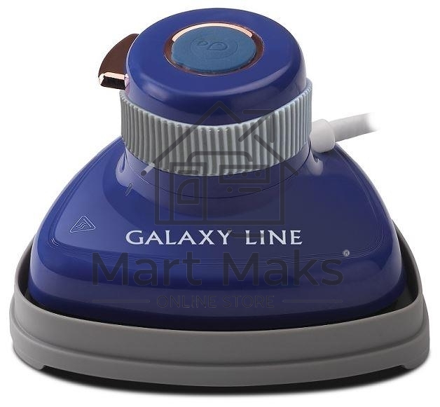 Отпариватель Galaxy Line GL 6286, синий, ручной, 900 Вт, контейнер для воды 50 мл