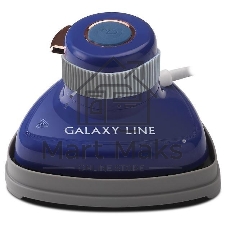 Отпариватель Galaxy Line GL 6286, синий, ручной, 900 Вт, контейнер для воды 50 мл