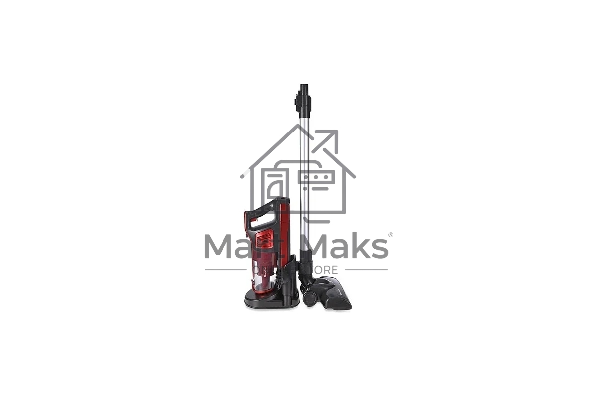 Пылесос вертикальный Blackton Bt VCA1401B красный, питание от аккумулятора, 120 Вт, уборка сухая, пылесборник 0.6 л, работа от АКБ max 40 мин