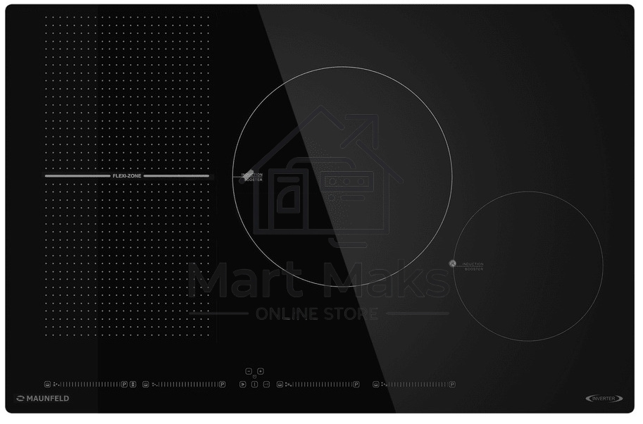 Индукционная варочная панель Maunfeld CVI804SFBK Inverter черный