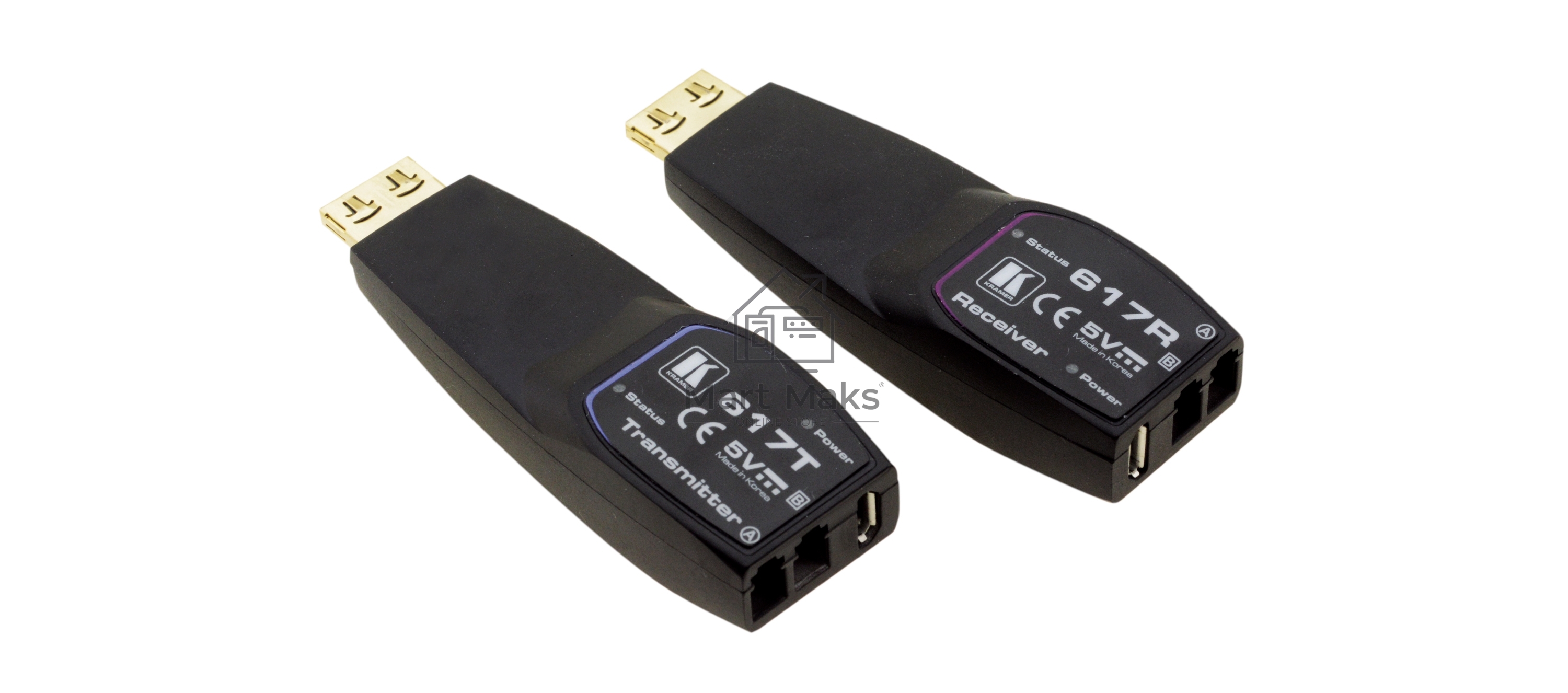 Передатчик и приемник сигнала HDMI KRAMER 617R/T по волоконно-оптическому кабелю; кабель 2LC, многомодовый ОМ3, до 200 м, поддержка 4К60 4:4:4 94-0006150 Передатчик и приемник сигнала HDMI по волоконно-оптическому кабелю; кабель 2LC, многомодовый ОМ3, до 