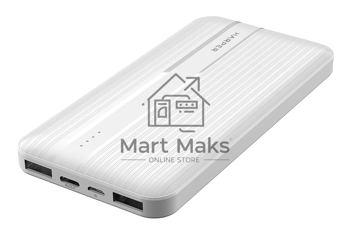 Портативный аккумулятор HARPER PB-10006 белый