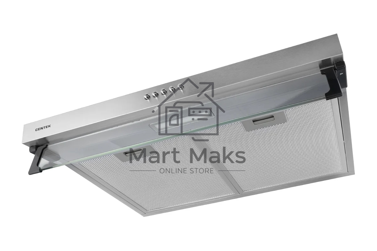 Вытяжка подвесная Centek СТ-1800-60 SS серебристый, 60 см, 350 куб. м/ч, 90 дБ
