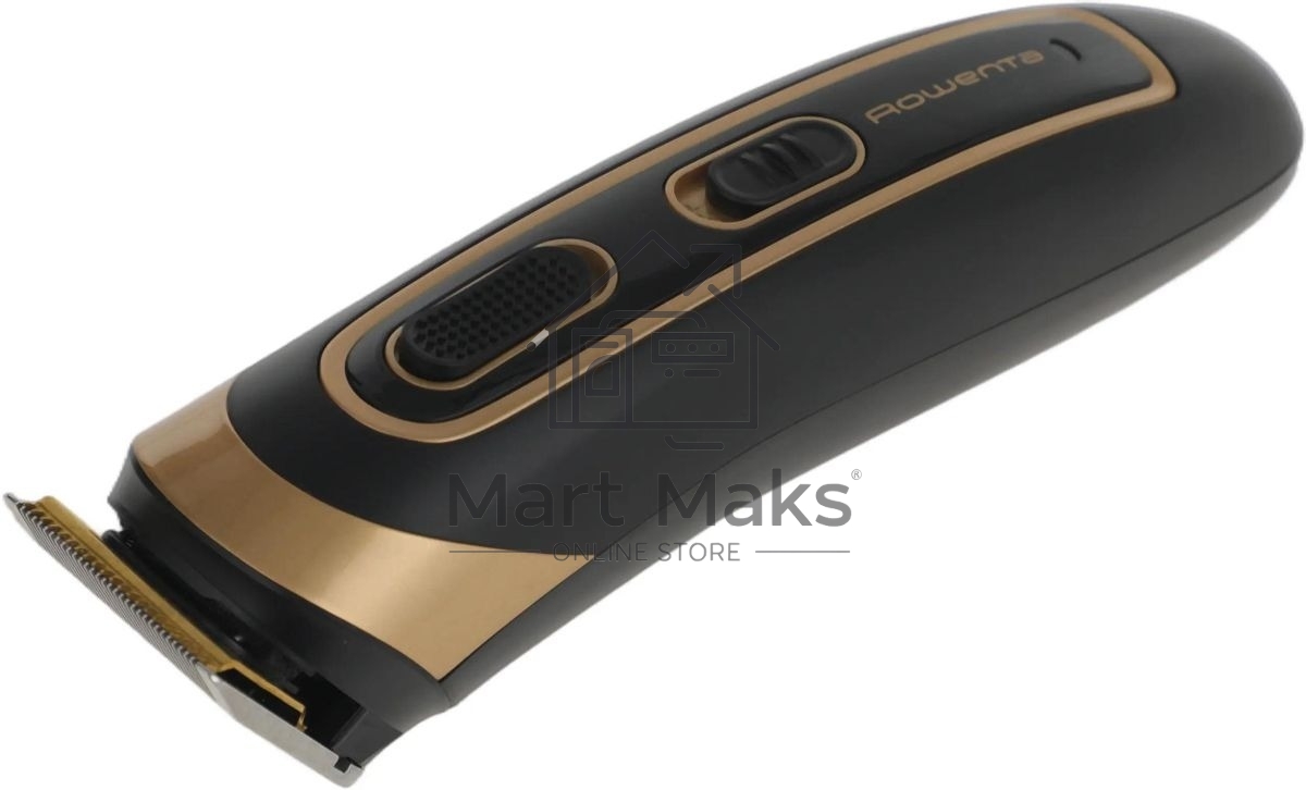 Триммер Rowenta TN9118F0 черный/золотистый (насадок в компл:9шт)